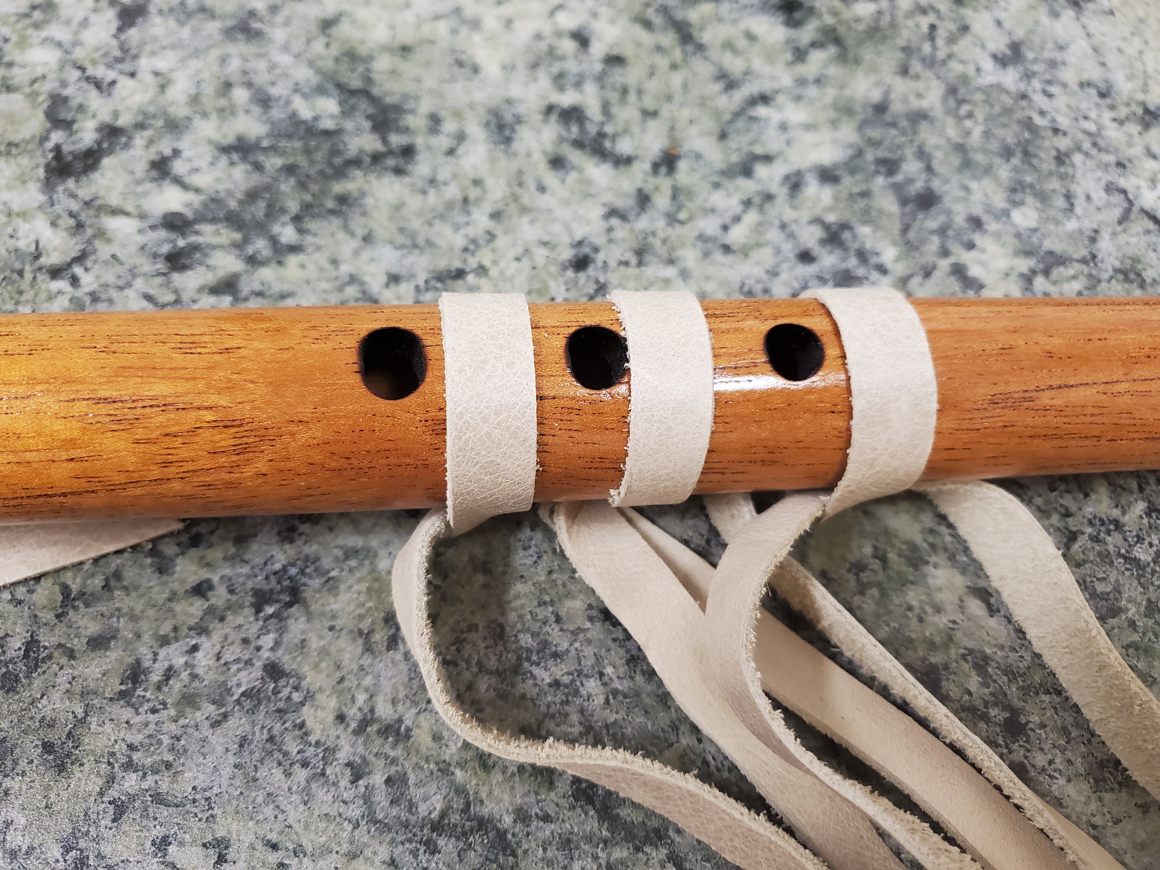 Flute made store of wood